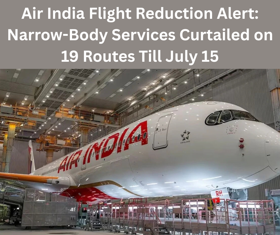 Air India Flight Reduction