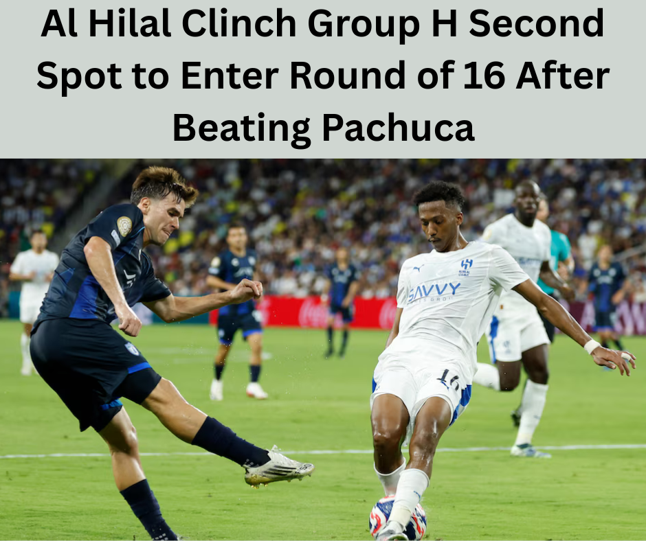 Al Hilal Clinch Group H