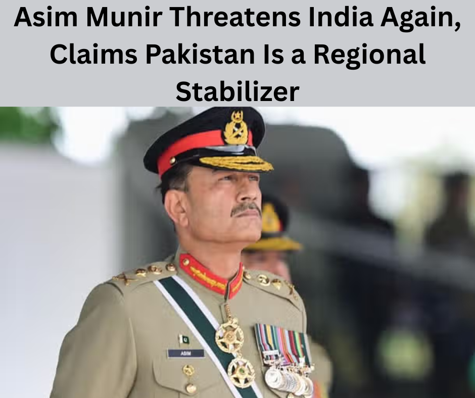 Asim Munir Threatens India