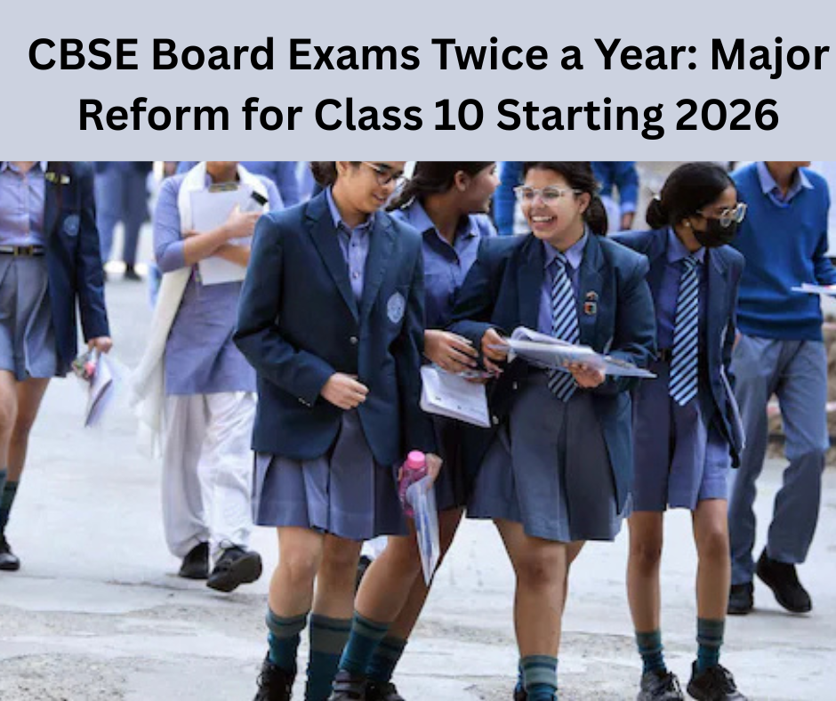 CBSE Board Exams Twice a Year