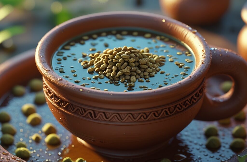 Cumin and Coriander Homemade Fat Cutter Drink