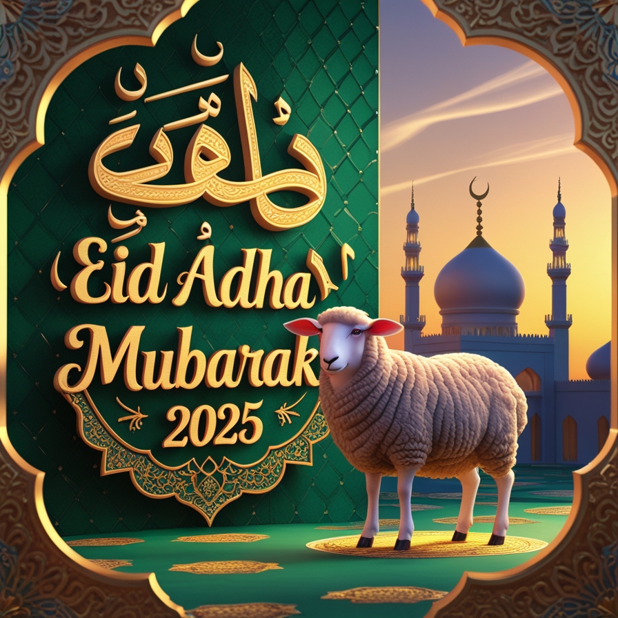 Eid Adha Mubarak 2025