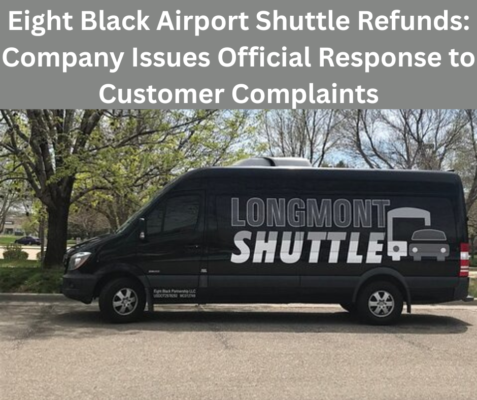 Eight Black Airport Shuttle Refunds