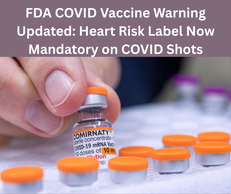 FDA COVID Vaccine Warning