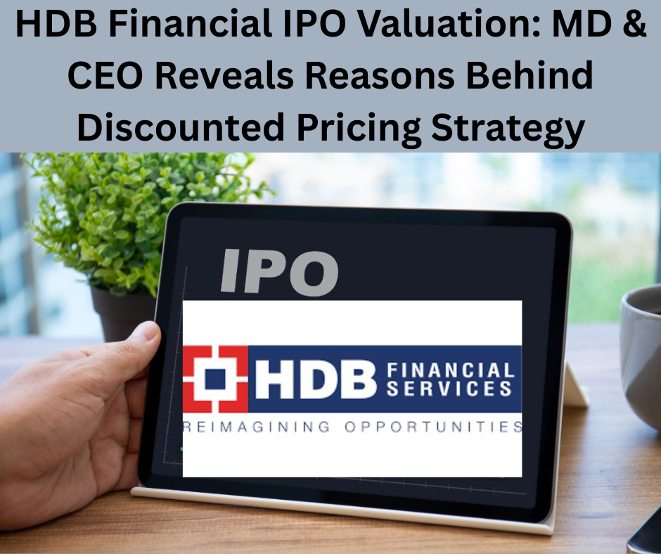 HDB Financial IPO Valuation