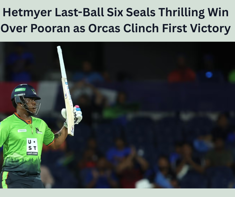 Hetmyer Last-Ball Six