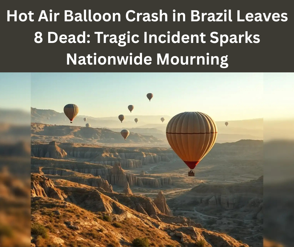 Hot Air Balloon Crash in Brazil