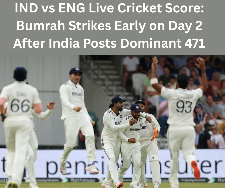 IND vs ENG Live Cricket Score