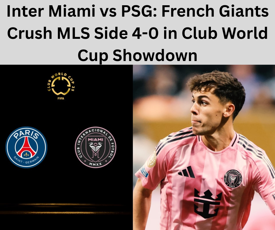 Inter Miami vs PSG
