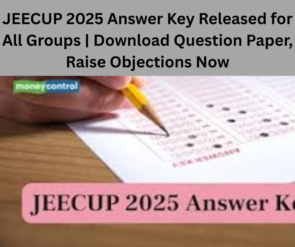 JEECUP 2025 Answer Key