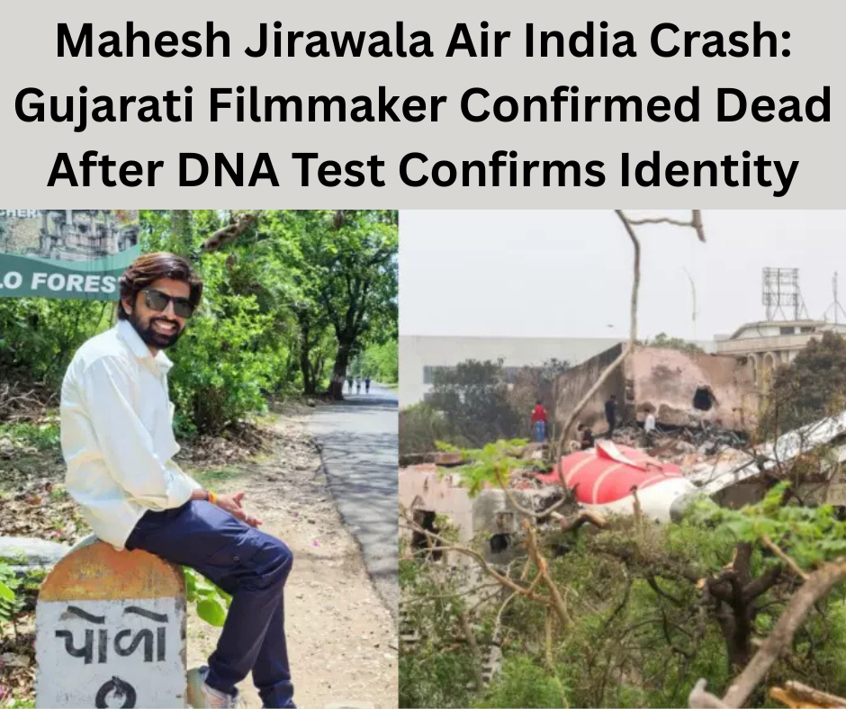 Mahesh Jirawala Air India Crash
