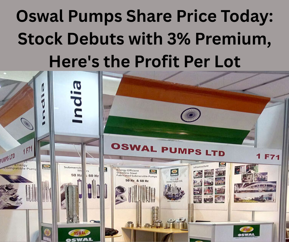 Oswal Pumps Share Price