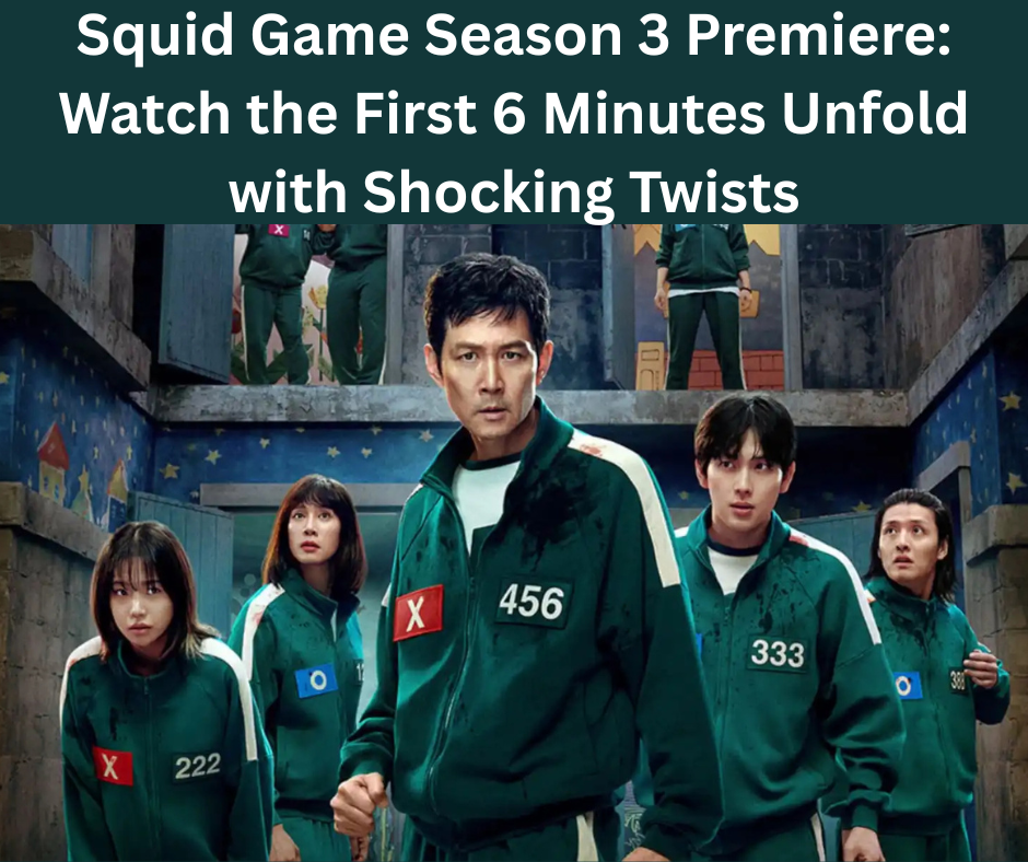 Squid Game Season 3 Premiere