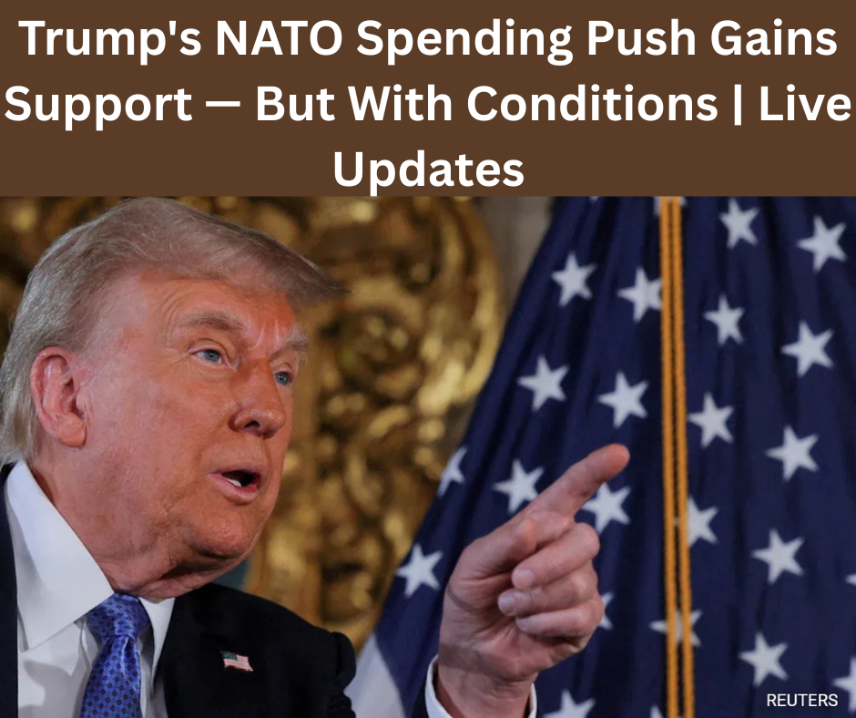 Trump's NATO Spending Push Gains