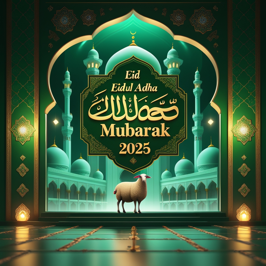 eid adha mubarak images 2025