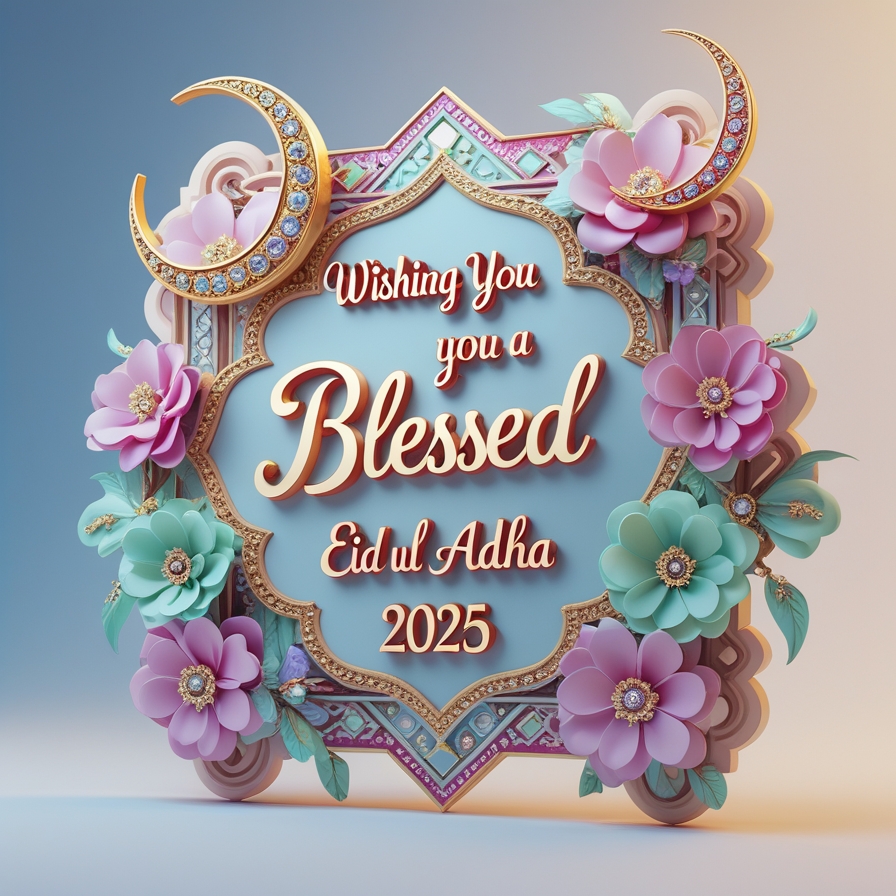eid ul adha mubarak images 2025