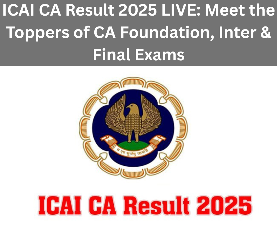 ICAI CA Result 2025